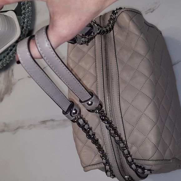 Michael Kors Bags Michael Kors Xl Quilted Rachel Leather Satchel